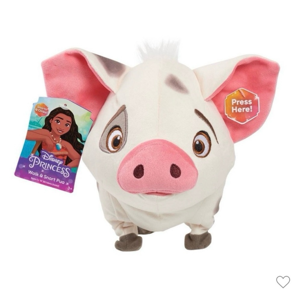 Disney Moana Walk and Snort Pua Stuffed Animal: Creative Thinking Toy